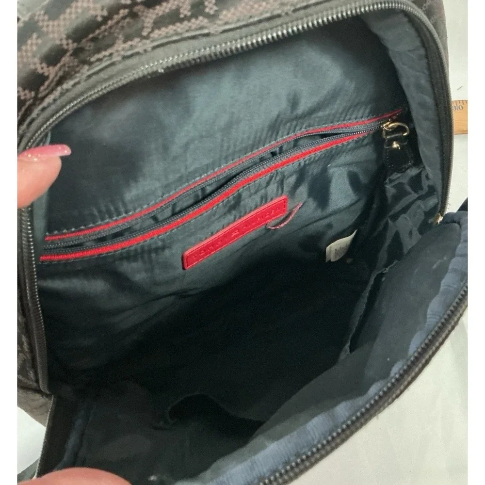 Tommy Hilfiger Logo Black Backpack 12